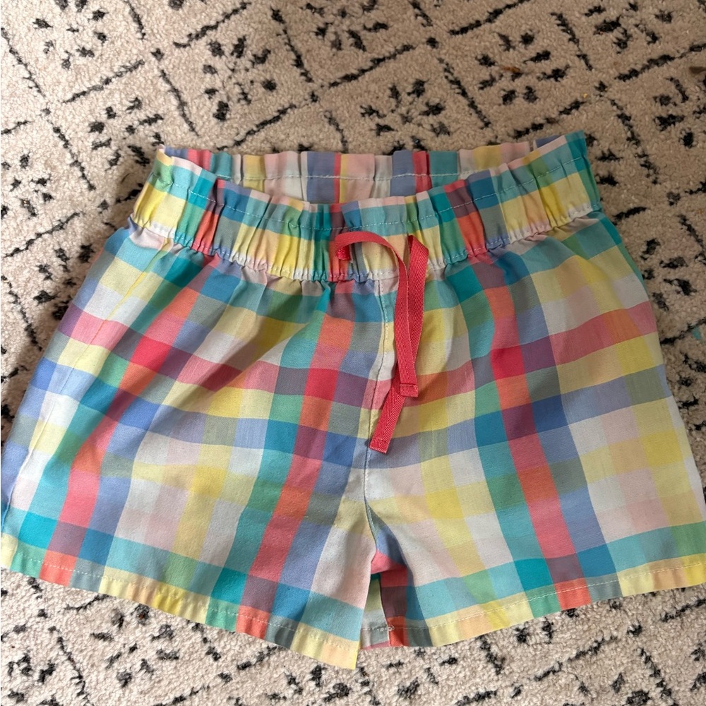 GAP Multicolor Plaid Women's Cargo Shorts